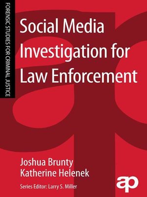 cover image of Social Media Investigation for Law Enforcement